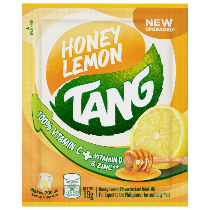 Tang Powdered Juice Honey Lemon 19g