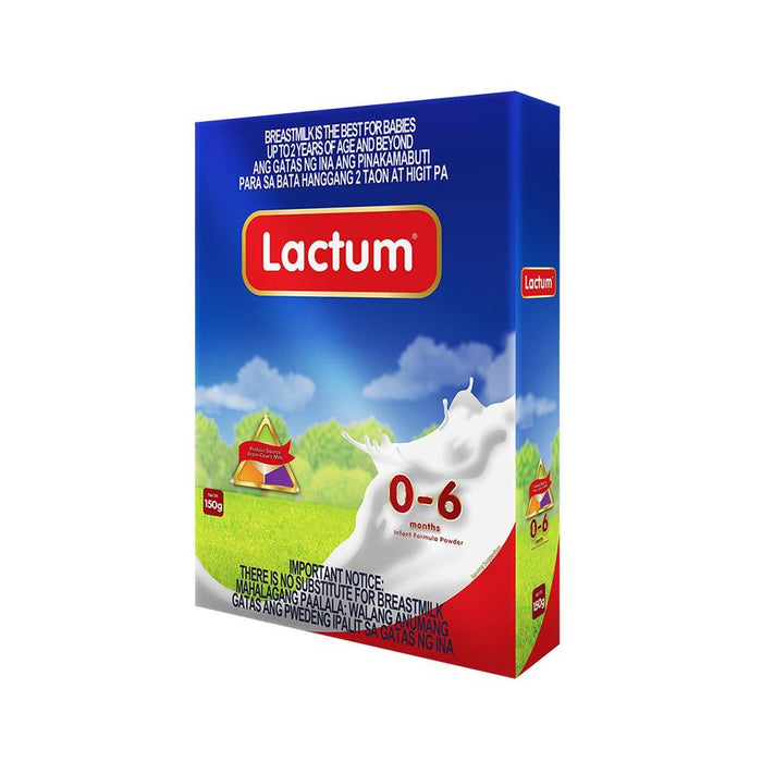 LACTUM 0-6 MOS INFANT MILK PLAIN 150G