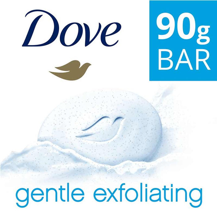 DOVE BAR GENTLE EXFOLIATING 90G