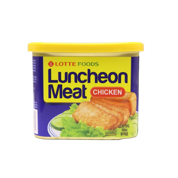 LOTTE FOODS LUNCHEON MEAT CHICKEN 340G