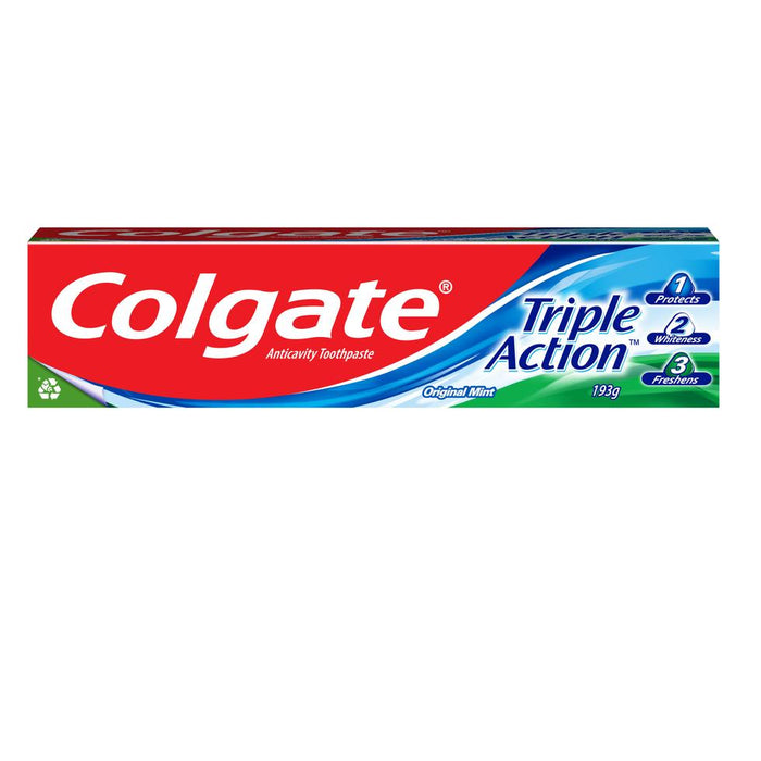 Colgate Toothpaste Triple Action 145ml (193g)