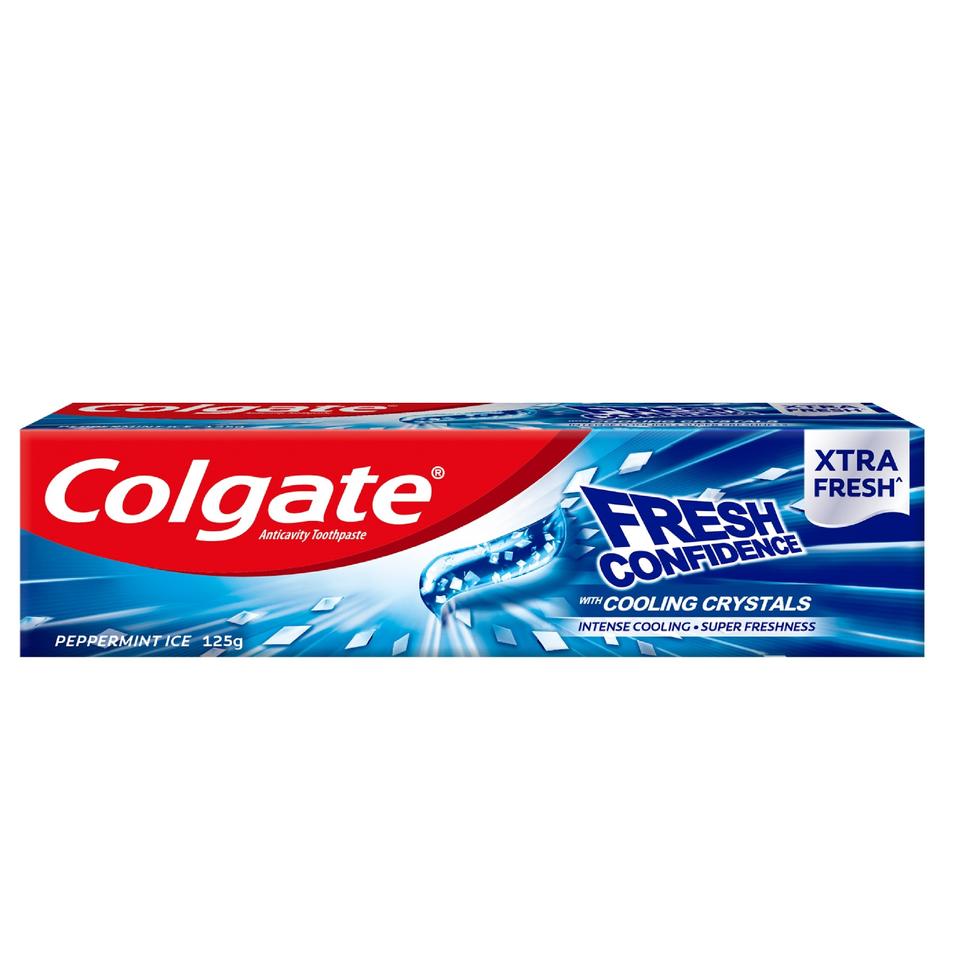 Colgate Toothpaste Peppermint ice with Cooling Crystals 95ml (126g ...