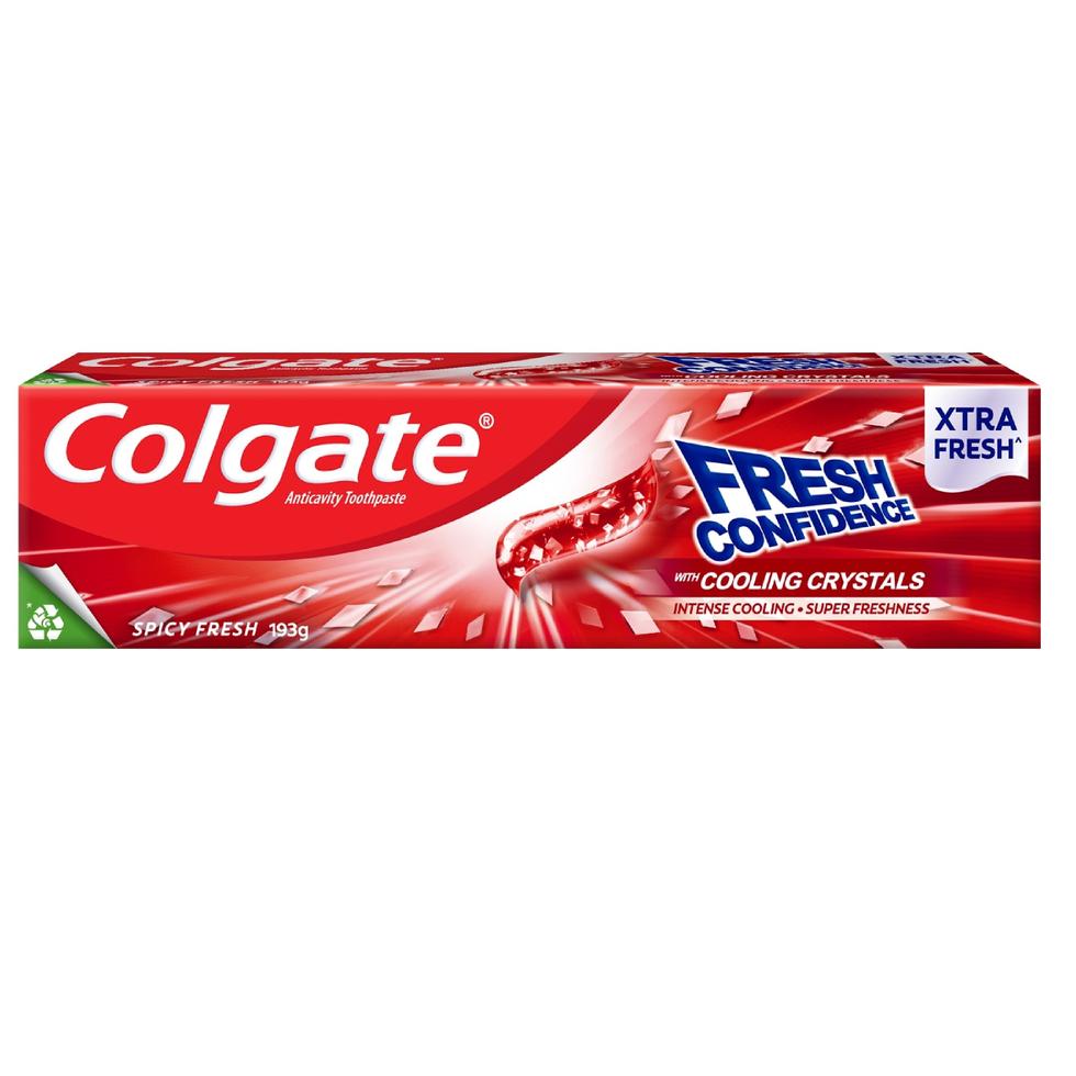 Colgate Toothpaste Cooling Crystals Spicy Fresh 193g (145ml) — Primo Mart
