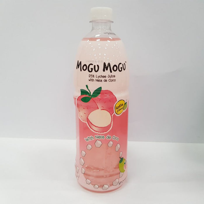 Mogu Mogu Nata De Coco Juice Lychee 1L