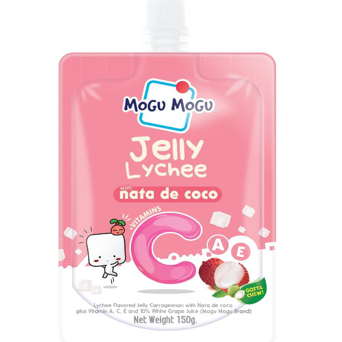 MOGU MOGU NATA DE COCO JUICE JELLY LYCHEE 150G