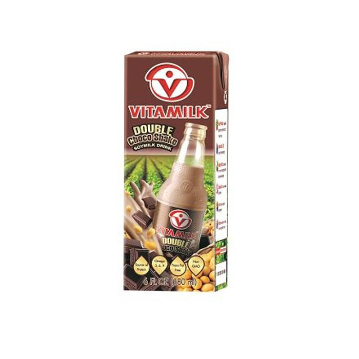 Vitamilk Soymilk Double Choco 200ml