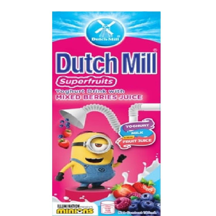 Dutch Mill Yogurt Drink Super Fruit 180ml