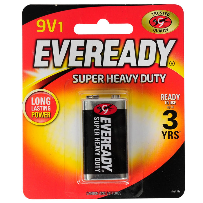 Eveready Battery Black 9v