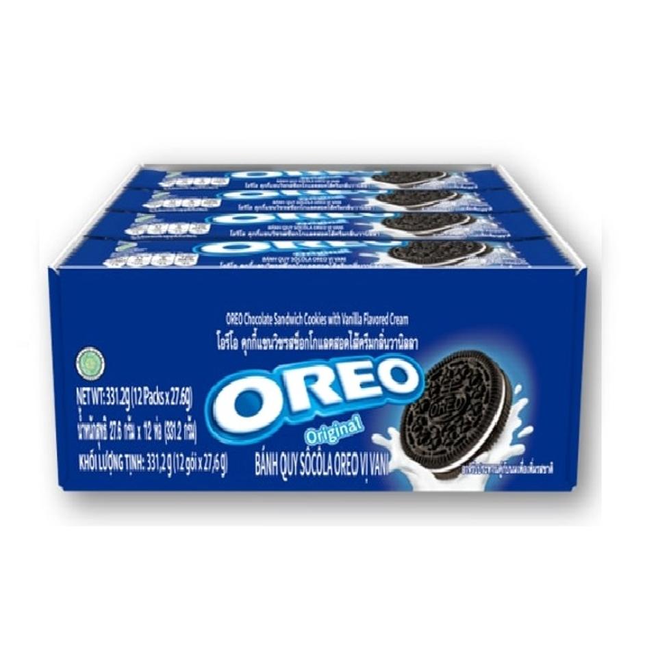 Oreo Sandwich Cookie Vanilla 12x27.6g — Primo Mart