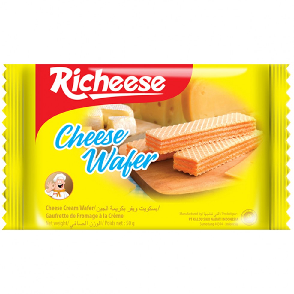 Richeese Cheese Cream Wafer 48g — Primo Mart
