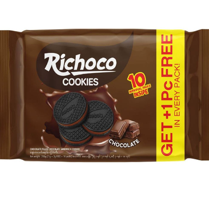 Richoco Cookies-Chocolate 10x28g