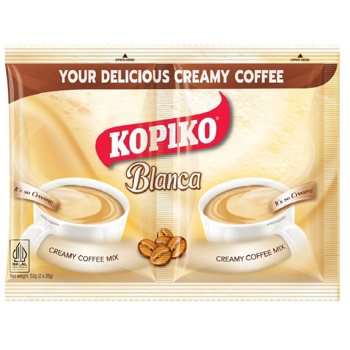 Kopiko Coffee Blanca Twin (White) 52g