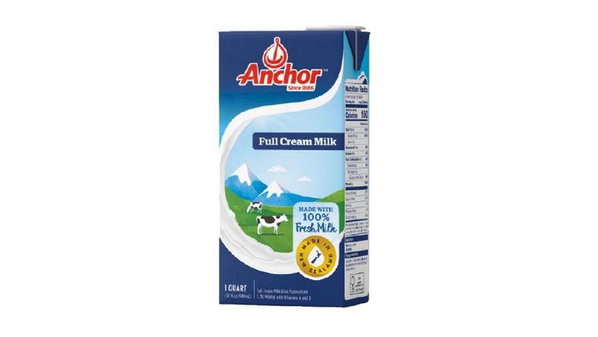 Anchor Full Cream Milk 1L