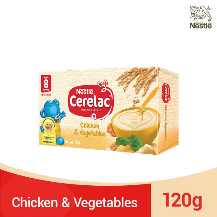 Nestle Cerelac Chicken And Vegetables 120g