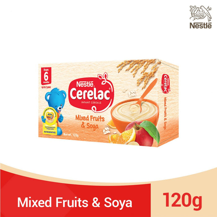 Cerelac Mixed Fruits and Soya 120g