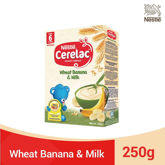 Cerelac Wheat Banana and Milk 250g