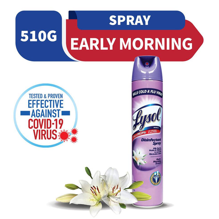 Lysol Disinfectant Spray Early Morning Breeze 510g