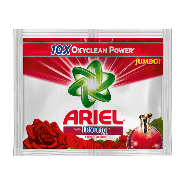 Ariel Powder w/ Freshness of Downy Floral Passion (Red) 68g -p