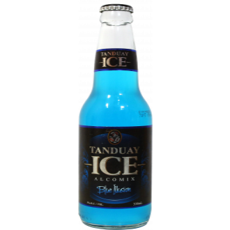 (C) Tanduay Ice Blue Bottle 330ml