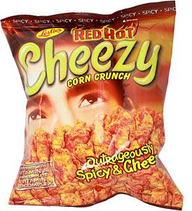 Cheezy Snacks Red Hot 150g