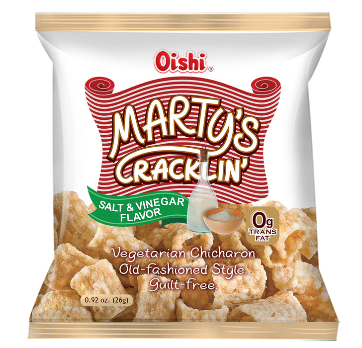 Marty’s Cracklin Salt & Vinegar 26g