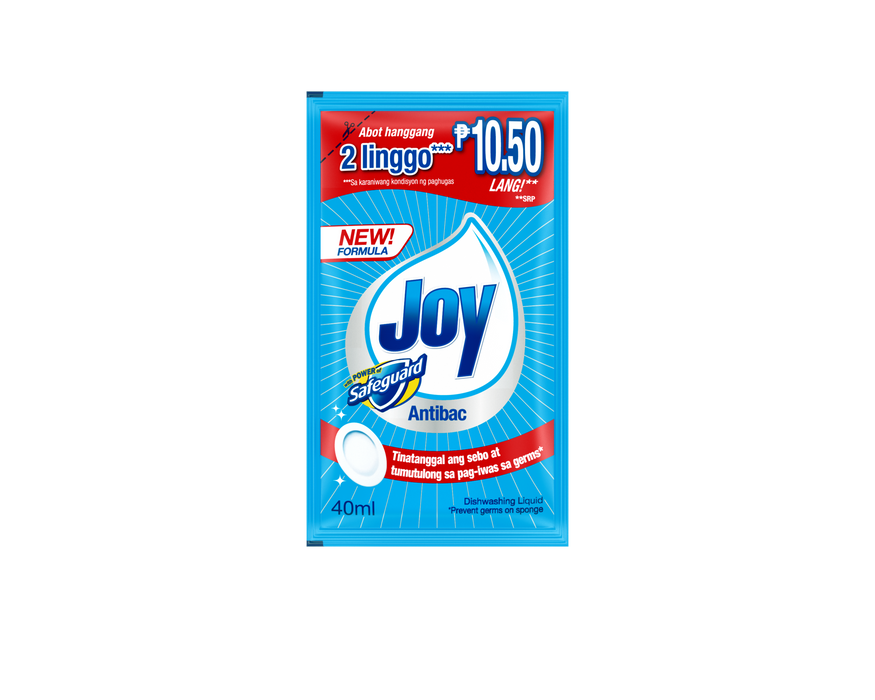 (P) Joy Dishwashing Liquid Antibac 36ml 6+1