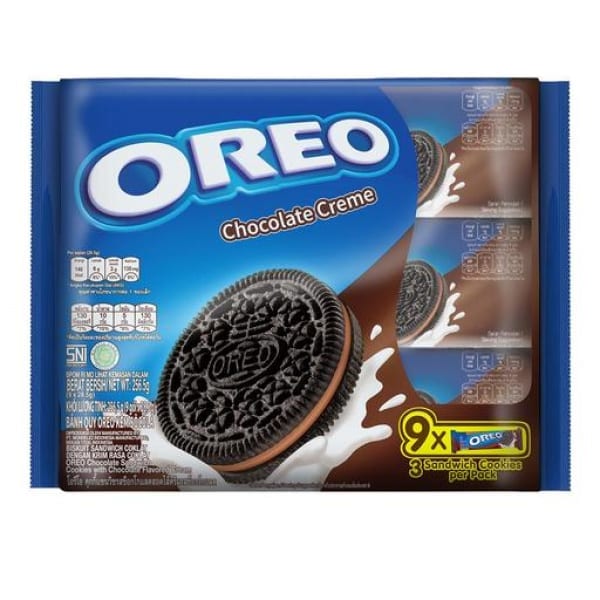 Oreo Sandwich Cookie Choco 9x28.5g