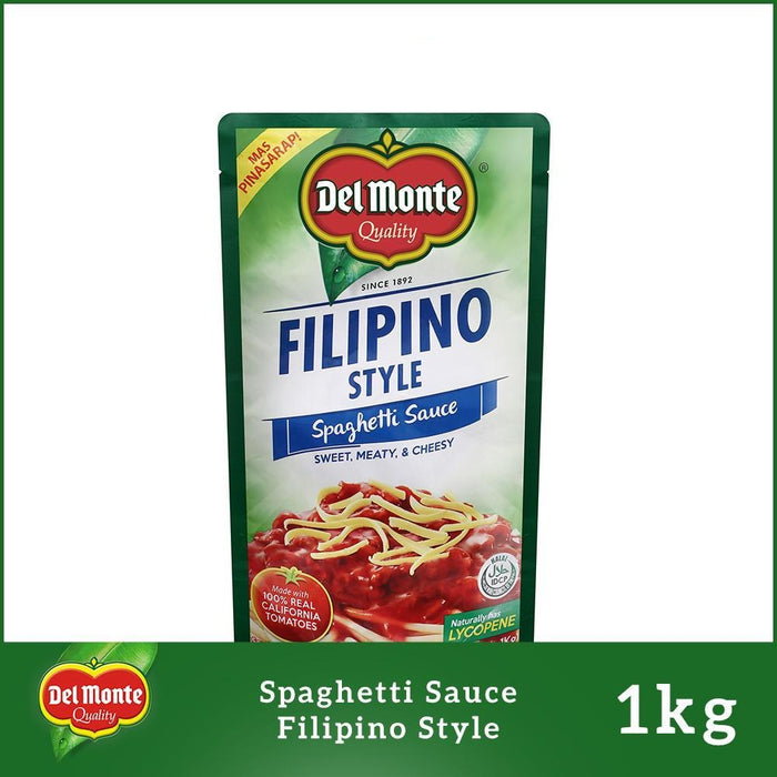 Del Monte Filipino Style Spaghetti Sauce 1kg