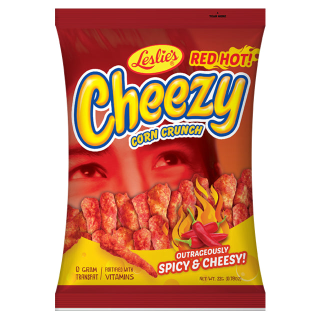 Cheezy Snacks Red Hot 22g