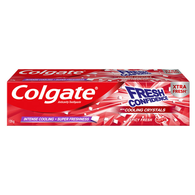 Colgate Toothpaste Cooling Crystals Spicy Fresh 2x120g