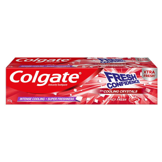 Colgate Toothpaste Cooling Crystals Spicy Fresh 2x175