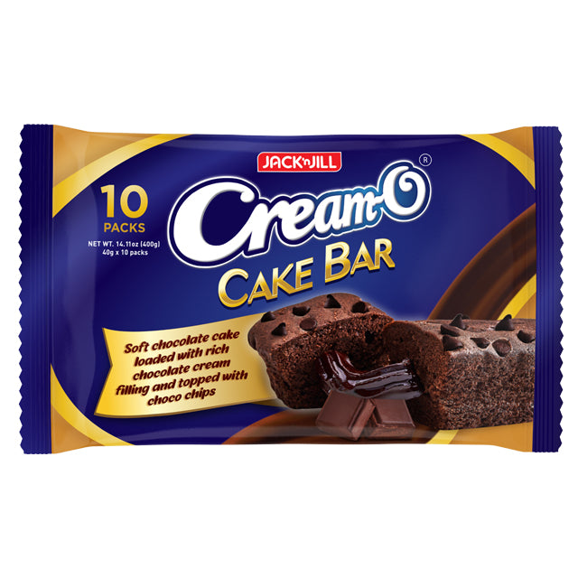 (10) Cream-O Cake Bar Chocolate 10x40g