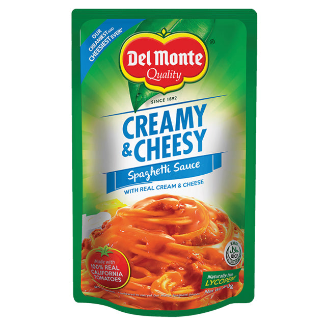 Del Monte Spaghetti Sauce Creamy and Cheesy 900g