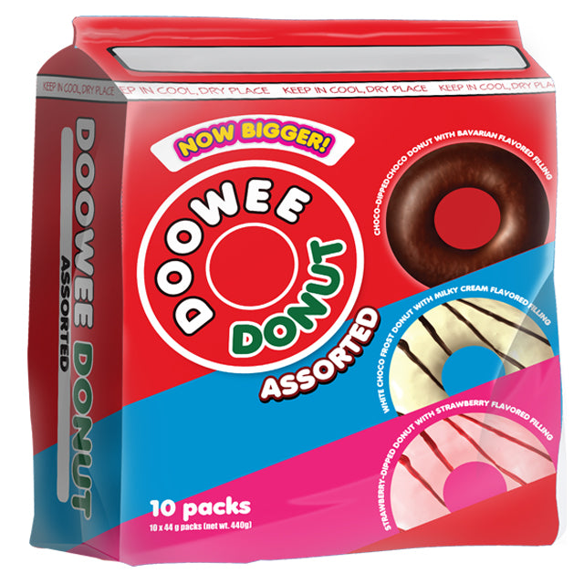 Doowee Donuts Assorted 10x42g