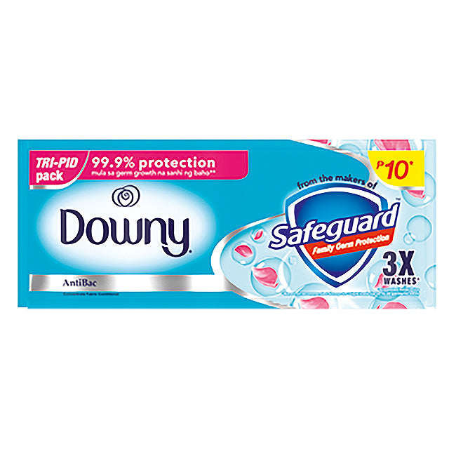 (P) Downy Fabcon Antibac 3Pid 63ml 6+1