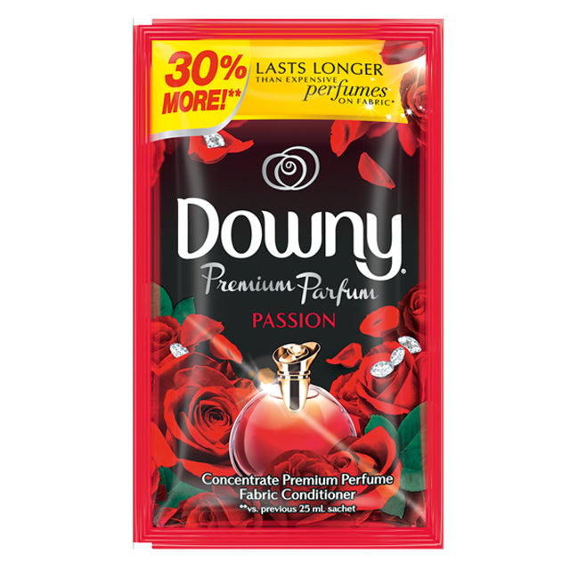 (6) Downy Fabcon Passion 6x33ml