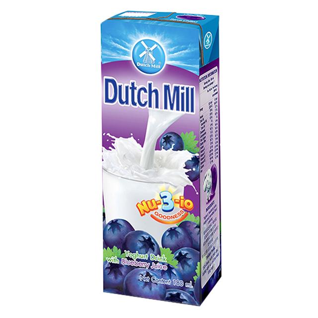 Dutch Mill Yogurt Drink blueberry 180ml