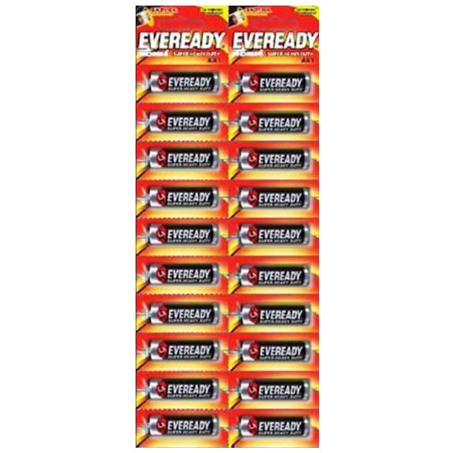 Eveready Battery Black AA 1s