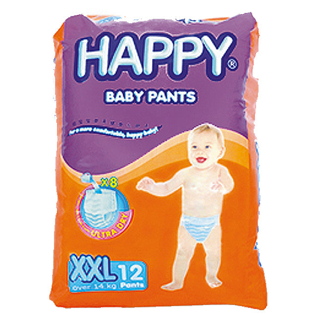 Happy Diaper Pants XXL 12s
