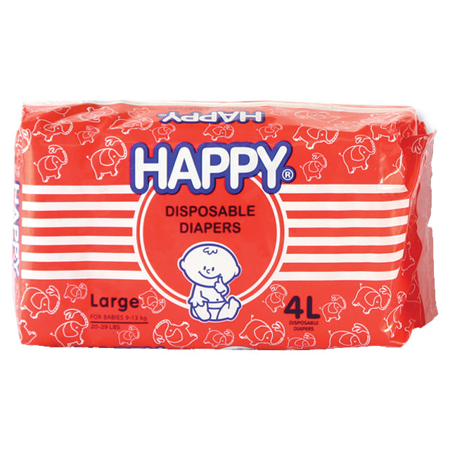 Happy Diaper L 4’s