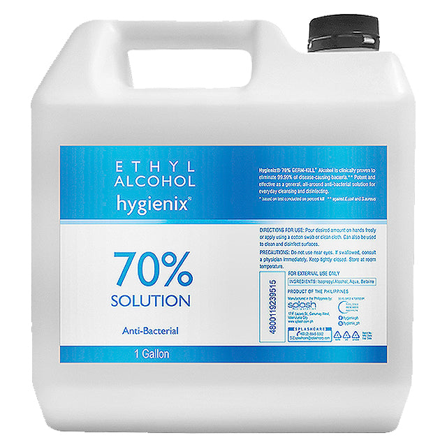 Hygienix Alcohol 70% Ethyl 1gal