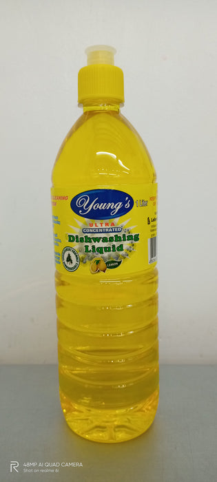 Young’s Dishwashing Liquid Lemon 1000ml