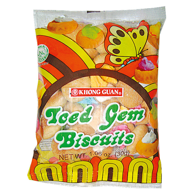 Khongguan Iced Gem Biscuit 10x30g