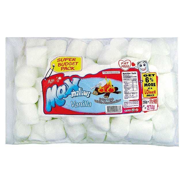 Max Mallows Vanilla 270g