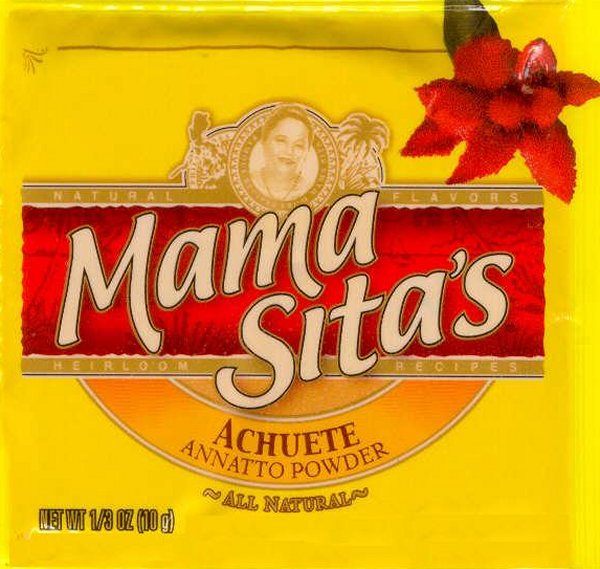 Mama Sita’s Achuete Powder - Cornstarch Mix 10g