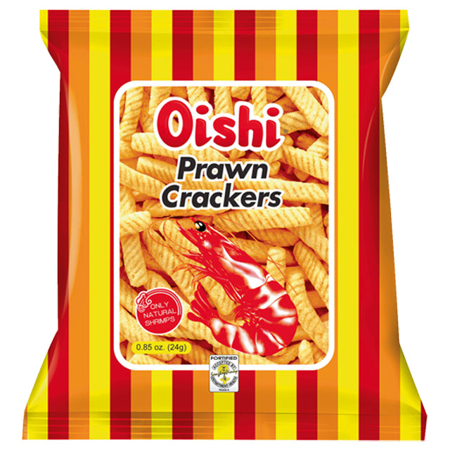 Oishi Prawn Crackers 24g