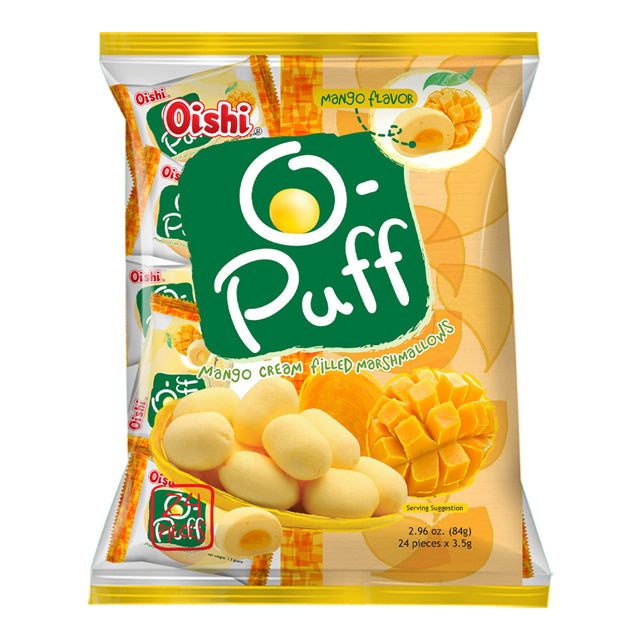 Oishi O-Puff Mango Cream 84g