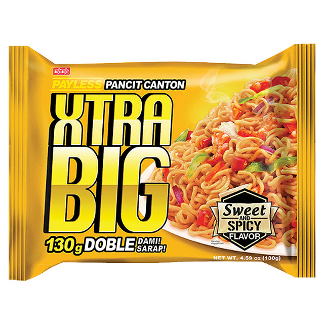 Payless Pancit Canton Extra Big Sweet n Spicy 130g