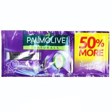 (P) Palmolive Silky Straight Shampoo & Conditioner 15ml 11+1