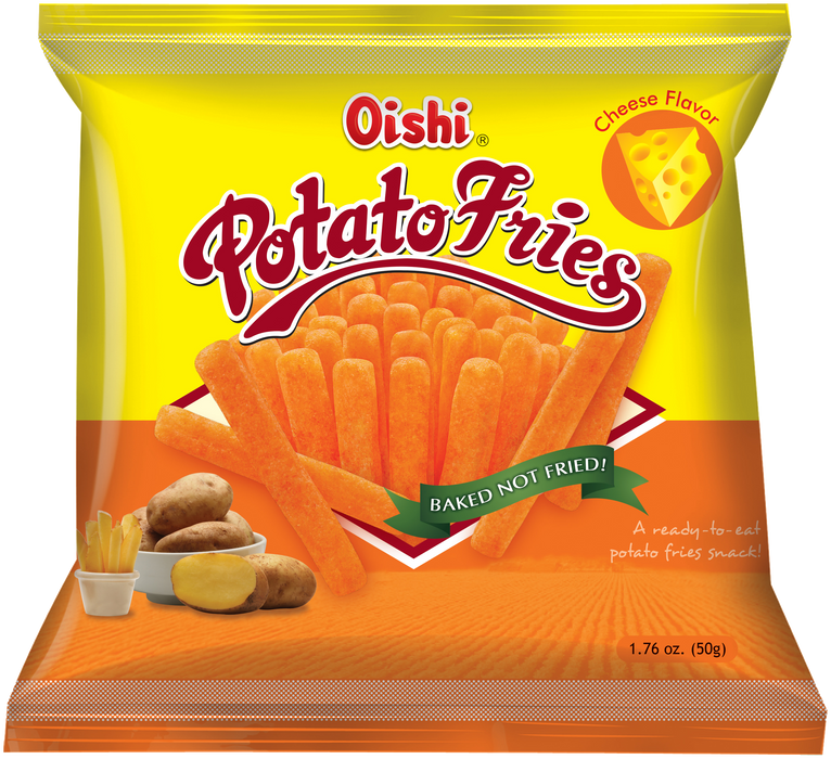 Oishi Potato Fries Cheese 50g